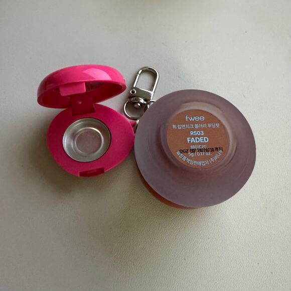 Fwee Blurry Pudding Pot - RS03 FADED + Pink Keyring/Keychain - Picture 2 of 8